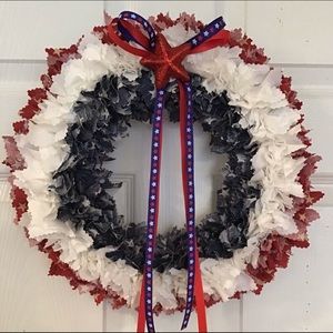 Patriotic wreath 🇺🇸